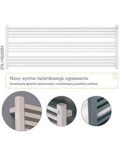 Grzejnik łazienkowy Instal Projekt Stick Level 1600x555 STIL-160/60ZN 2