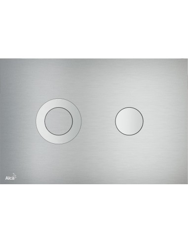 Przycisk sterujący do systemów podtynkowych Alcaplast Flat Alunox Turn TURN-INOX 