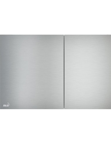 Przycisk sterujący do systemów podtynkowych Alcaplast Flat Alunox Stripe STRIPE-INOX 
