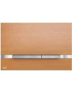 Przycisk sterujący do systemów podtynkowych Alcaplast Flat Wood Fun-Beech