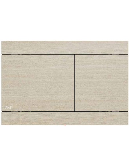 Przycisk sterujący do systemów podtynkowych Alcaplast Flat Color Fun-Oak-White