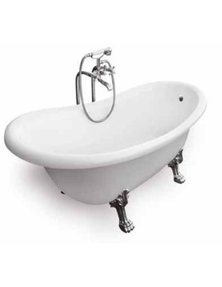 Wanna wolnostojąca OTYLIA 160 nogi mosiądz 160x77