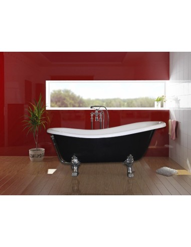 Wanna wolnostojąca OTYLIA 160 nogi mosiądz 160x77