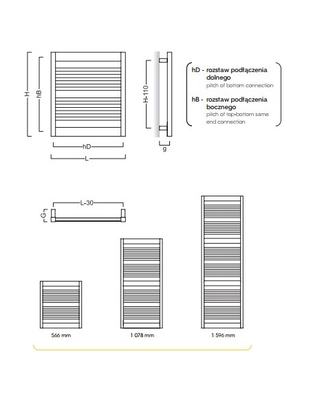 Grzejnik Instal Projekt Frame 400x566 FRA-40/60 biały