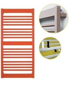 Grzejnik łazienkowy Instal Projekt Frame 600x1078 FRA-60/110 biały 2