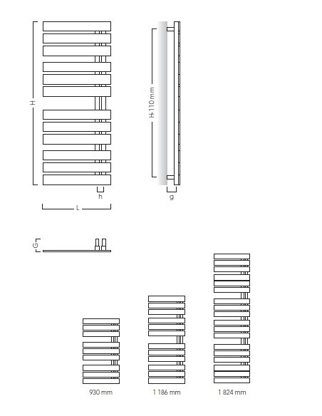 Grzejnik Instal Projekt Nameless 500x900 NAM-50/90 biały