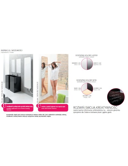 Grzejnik Instal Projekt Indivi New 480x1600 INDN-500/160E34L04 biały 