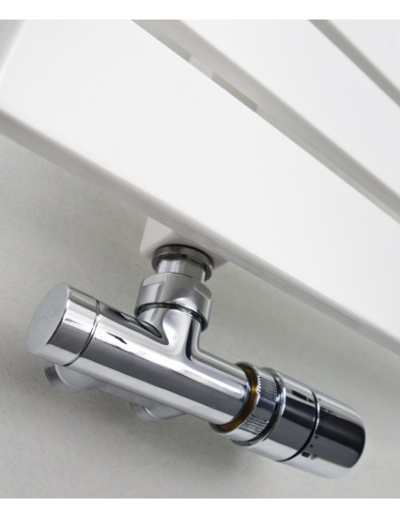 Grzejnik dekoracyjny Terma Technologie Cyklon Vertical 1600x410 biały WGCYV160041