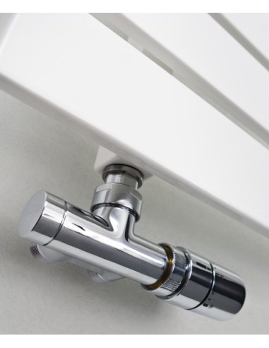 Grzejnik dekoracyjny Terma Technologie Cyklon Vertical 1600x410 biały WGCYV160041