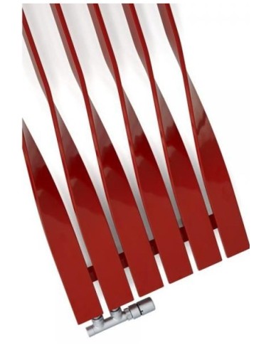 Grzejnik dekoracyjny Terma Technologie Cyklon Vertical 1600x410 biały WGCYV160041