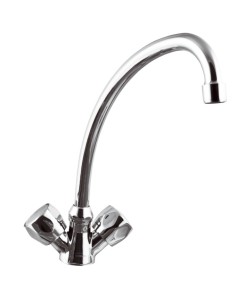 Invena Modena bateria stojąca z wylewką typu ST 20 cm BZ-11-FOS