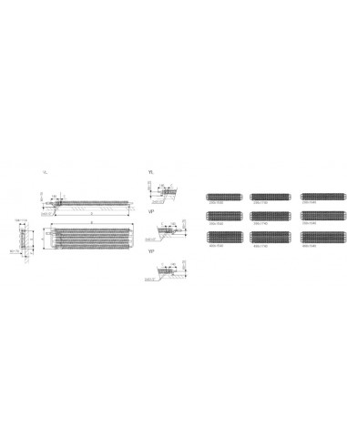 Terma Technologie Ribbon Vertical 1720x290 grzejnik dekoracyjny WGRIB172029