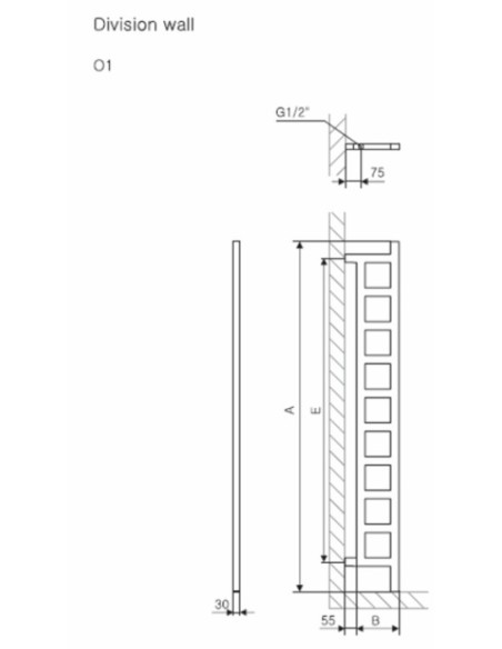 Terma Technologie Easy DW 1660x200 WGEDW166020