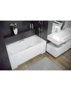 Besco Aria Rehab wanna prostokątna z siedziskiem 120x70