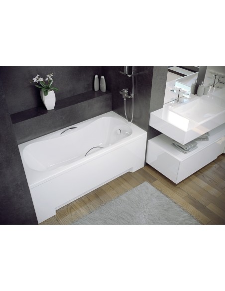 Besco Aria Rehab wanna prostokątna z siedziskiem 120x70 