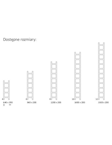 Terma Technologie Easy 1280x200 biały grzejnik WGEAS128020