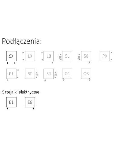 Terma Technologie Easy 1280x200 biały grzejnik WGEAS128020