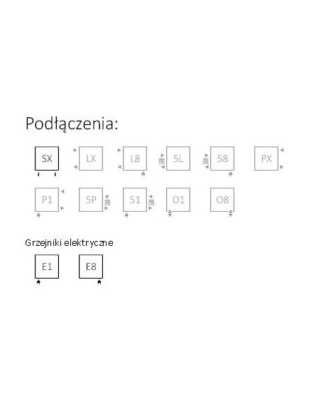 Terma Technologie Easy 1280x200 biały grzejnik WGEAS128020