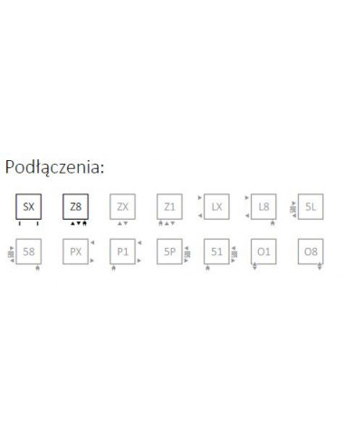 Grzejnik łazienkowy TYTUS 820x440 biały WGTYT082044