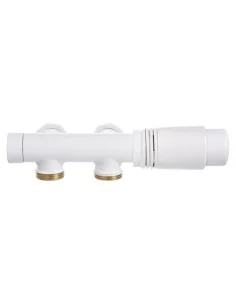 Invena Zawór kątowy odwracalny DUOPLEX biały CZ-89-015