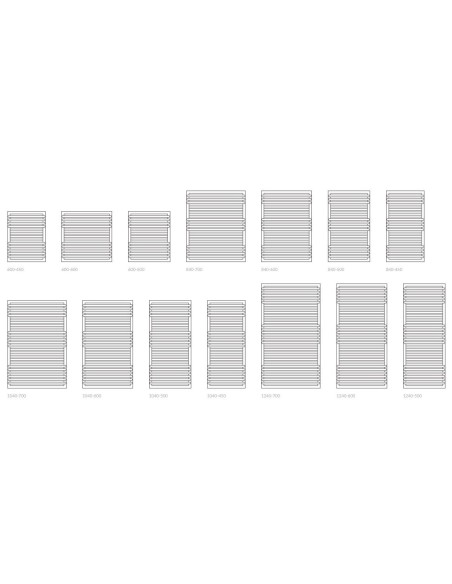 Terma terchnologie POC 2 grzejnik łazienkowy 600x450 WGZUL 060045 