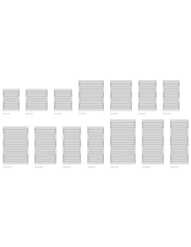 Terma terchnologie POC 2 grzejnik łazienkowy 600x450 WGZUL 060045 