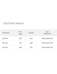 Półka EASY DO GRZEJNIKA EASY 200mm TEK WRPEAS020 BUK 2