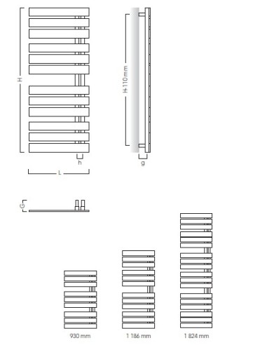 Grzejnik Instal Projekt Nameless 500x900 NAM-50/90 biały