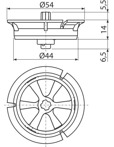 Regulator prędkości przepływu wody P115