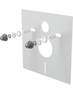 Alcaplast Podkładka pod muszlę wiszącą i bidet z dodatkami (chrom) M930CR