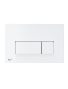 Alcaplast THIN Przycisk sterujący do systemów podtynkowych(biały-połysk) M570