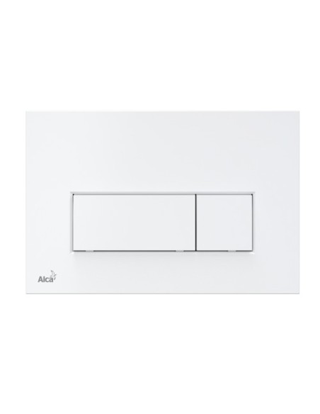 Alcaplast THIN Przycisk sterujący do systemów podtynkowych(biały-połysk) M570