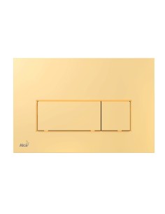 Alcaplast THIN Przycisk sterujący do systemów podtynkowych (złoty-połysk) M575