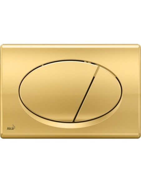 Alcaplast Przycisk sterujący do systemów podtynkowych (złoty-połysk) M75