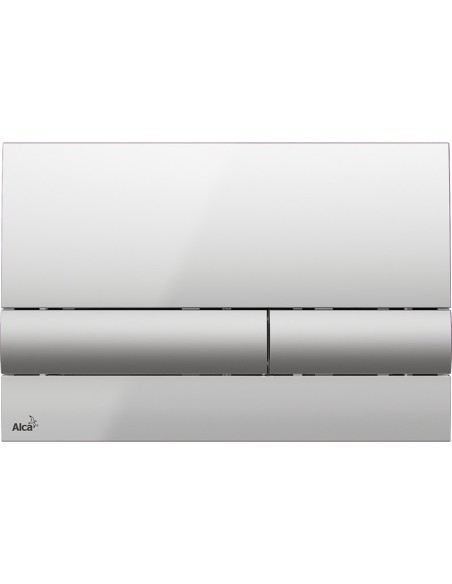 Przycisk sterujący do systemów podtynkowych Alcaplast (chrom-połysk/mat) M1713