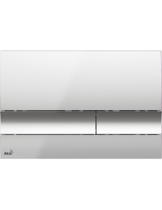 Przycisk sterujący do systemów podtynkowych Alcaplast (chrom-połysk) M1721