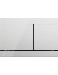 Przycisk sterujący do systemów podtynkowych Alcaplast (stal nierdzewna-półmat) FUN-INOX 