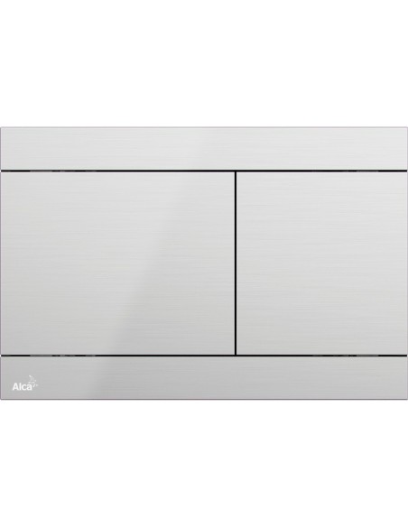 Przycisk sterujący do systemów podtynkowych Alcaplast (stal nierdzewna-półmat) FUN-INOX 