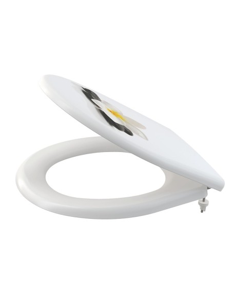 Alcaplast Deska sedesowa wolnoopadająca Softclose, duroplast  A604 FLOWER