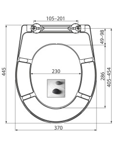 Alcaplast Deska sedesowa wolnoopadająca Softclose, duroplast  A604 ZEN 2