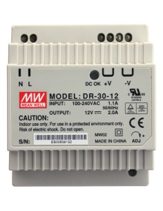 Alcaplast Zasilanie sieciowe do automatycznych toalet, pisuarów spłukiwania i podświetlania przycisków 24W AEZ311