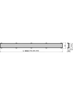 Alcaplast Ruszt do wypełnienia płytką INSERT-750 2