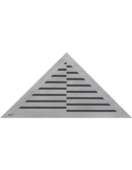 Alcaplast Ruszt do odwodnienia narożnego (Stal nierdzewna mat) TIME