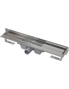 ALCAPLAST Odpływ podłogowy z obramowaniem do perforowanego rusztu i nastawnym kołnierzem do ściany APZ4 Flexible 850