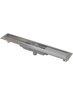 ALCAPLAST Odpływ podłogowy z obramowaniem do pełnego rusztu odpływ pionowy APZ1106 Professional Low 550