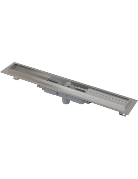 ALCAPLAST Odpływ podłogowy z obramowaniem do pełnego rusztu odpływ pionowy APZ1106 Professional Low 850