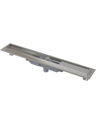 ALCAPLAST Odpływ podłogowy z obramowaniem do pełnego rusztu odpływ pionowy APZ1106 Professional Low 1050