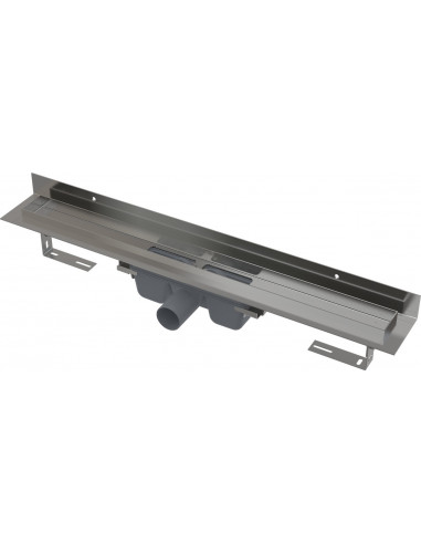 Alcaplast Professional Low - Odpływ podłogowy z obramowaniem do rusztu pełnego, odpływ pionowy APZ1106-850