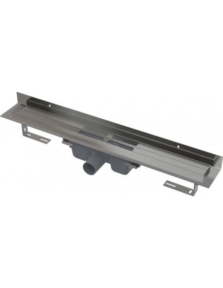 Alcaplast Professional Low - Odpływ podłogowy z obramowaniem do rusztu pełnego, odpływ pionowy APZ1106-850