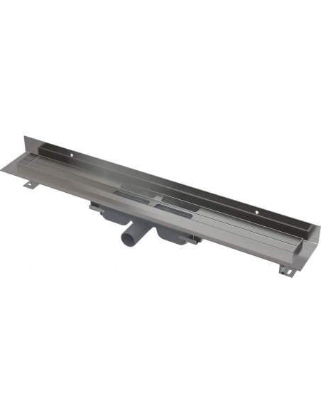 Alcaplast Wall - Odpływ podłogowy z obramowaniem do rusztu pełnego i kołnierzem przymocowanym do ściany APZ16-1050